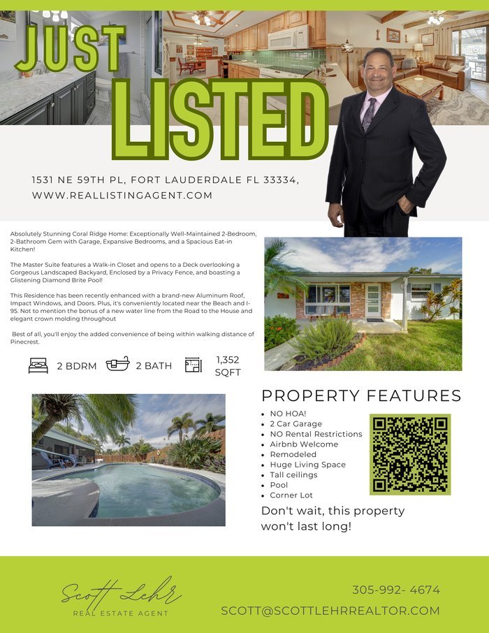 Just Listed in Coral Ridges, NO HOA